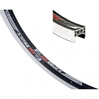 Обод 20" Supra MT Alexrims 48H двойной усиленный, чёрный Обод 20" Supra MT Alexrims 48H двойной усиленный, чёрный