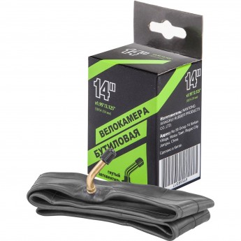 Велокамера NTG 14"x1.95"/2.125" в индивидуальной упаковке Велокамера NTG 14"x1.95"/2.125" в индивидуальной упаковке