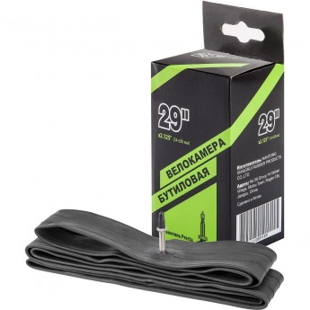 Велокамера NTG 29"x2.125" в индивидуальной упаковке Велокамера NTG 29"x2.125" в индивидуальной упаковке