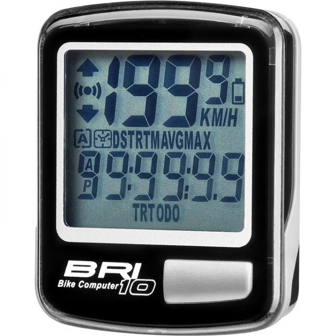 Велокомпьютер STELS BRI-10 чёрный 060049 Велокомпьютер STELS BRI-10 чёрный 060049