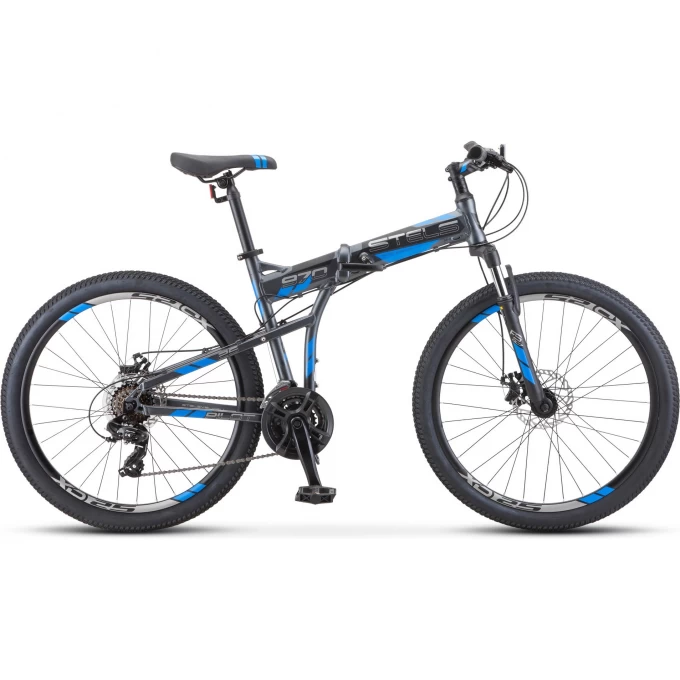 Велосипед STELS 26" Pilot 970 MD V022 антрацитовый (LU094029), рама 19" KUBC0064342021KU0004683 Велосипед STELS 26" Pilot 970 MD V022 антрацитовый (LU094029), рама 19" KUBC0064342021KU0004683
