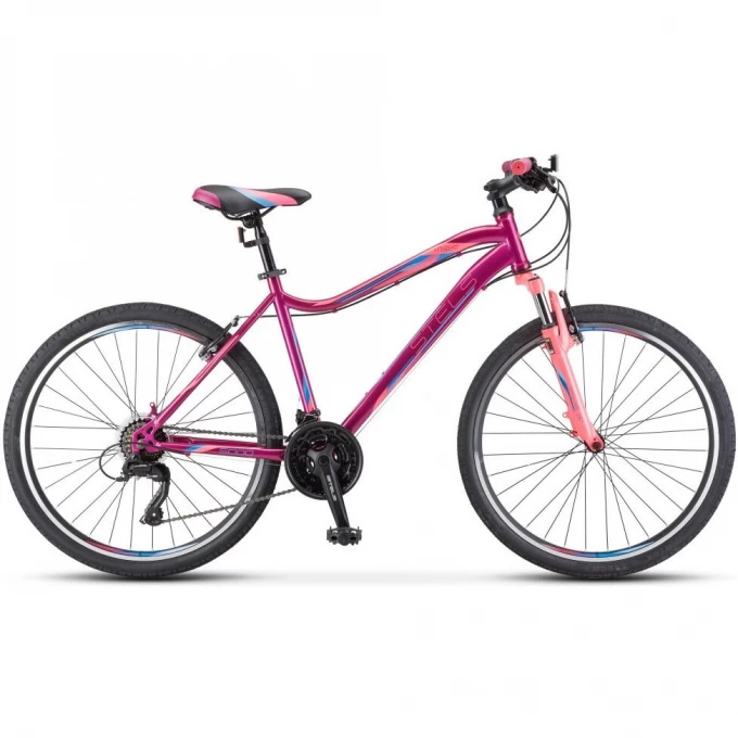 Велосипед STELS Miss-5000 V V050 фиолетовый/розовый (LU096326), рама 16" KUBC0068462021KU0000959 Велосипед STELS Miss-5000 V V050 фиолетовый/розовый (LU096326), рама 16" KUBC0068462021KU0000959