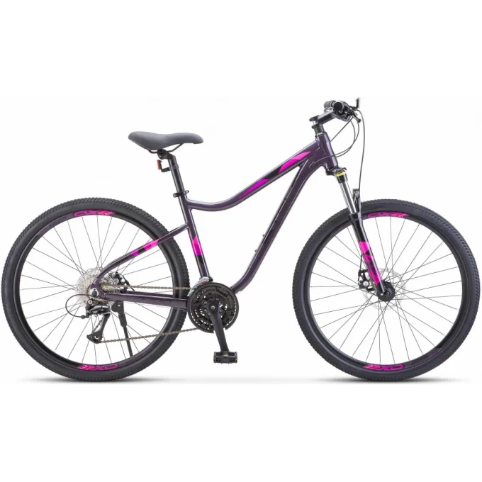 Велосипед STELS Miss-7700 MD V010 темно-пурпурный 27.5" (LU094655), рама 19", 2023 JU000415402022JU0000053 Велосипед STELS Miss-7700 MD V010 темно-пурпурный 27.5" (LU094655), рама 19", 2023 JU000415402022JU0000053