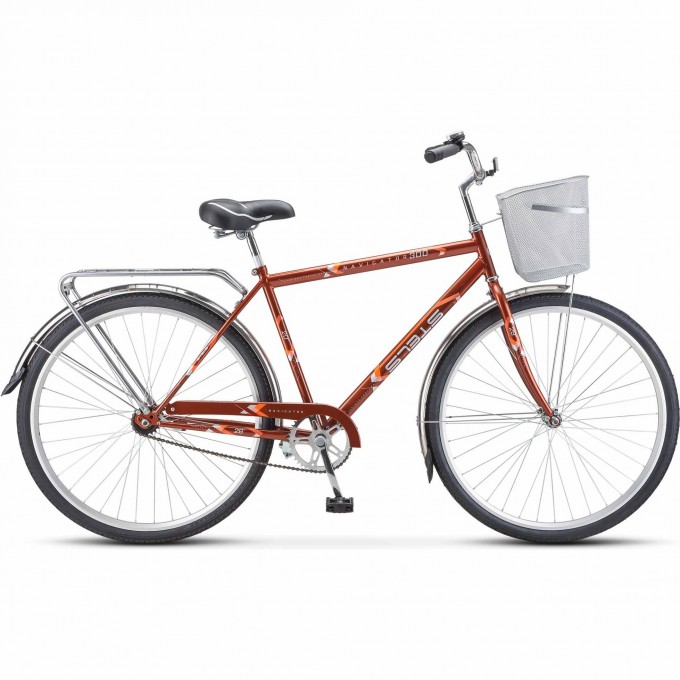 Велосипед STELS Navigator 28" 300 Gent Z010/Z011 (с корзиной) (LU085341) светло-коричневый, 2023 JU000401132022JU0014926 Велосипед STELS Navigator 28" 300 Gent Z010/Z011 (с корзиной) (LU085341) светло-коричневый, 2023 JU000401132022JU0014926