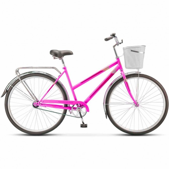 Велосипед STELS Navigator 28" 300 Lady Z010 (с корзиной) (LU085342) малиновый, 2023 JU000415052022JU0007640 Велосипед STELS Navigator 28" 300 Lady Z010 (с корзиной) (LU085342) малиновый, 2023 JU000415052022JU0007640