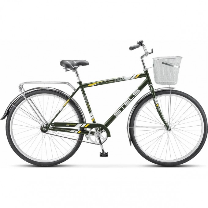 Велосипед STELS Navigator 28" 300 С Z010 (с корзиной) (LU101059) оливковый, 2023 JU000408902022JU0006907 Велосипед STELS Navigator 28" 300 С Z010 (с корзиной) (LU101059) оливковый, 2023 JU000408902022JU0006907