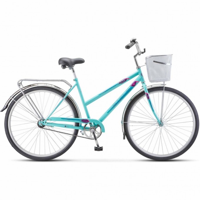 Велосипед STELS Navigator 28" 305 C Z010 (с корзиной) (LU101060) мятный, 2023 JU000409142022JU0004004 Велосипед STELS Navigator 28" 305 C Z010 (с корзиной) (LU101060) мятный, 2023 JU000409142022JU0004004