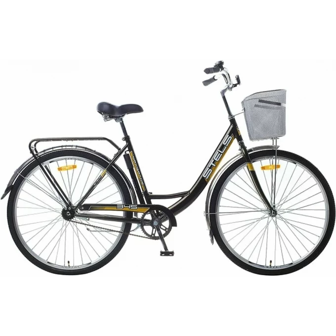 Велосипед STELS Navigator 28" 345 Z010/Z011 (с корзиной) (LU085343) черный JU000415822023JU0005443 Велосипед STELS Navigator 28" 345 Z010/Z011 (с корзиной) (LU085343) черный JU000415822023JU0005443