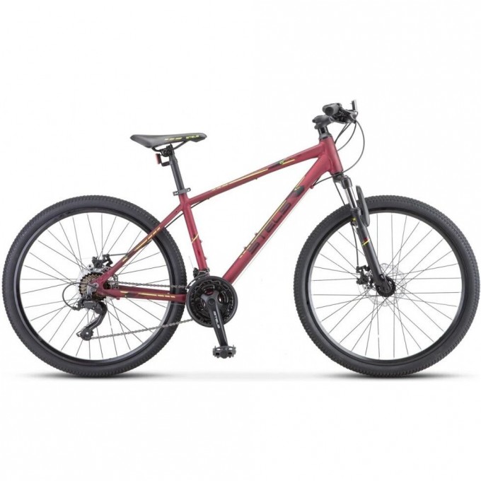 Велосипед STELS Navigator 590 MD K010 Бордовый/Салатовый (LU094325), рама 16" KUBC0065522021KU0001994 Велосипед STELS Navigator 590 MD K010 Бордовый/Салатовый (LU094325), рама 16" KUBC0065522021KU0001994