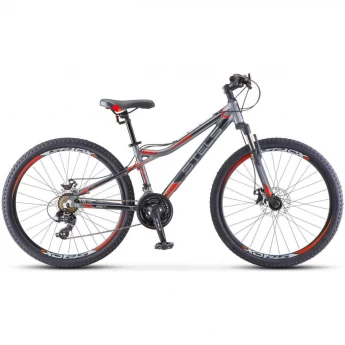 Велосипед STELS Navigator 610 D V010 антрацитовый 26" (LU093801), рама 14"