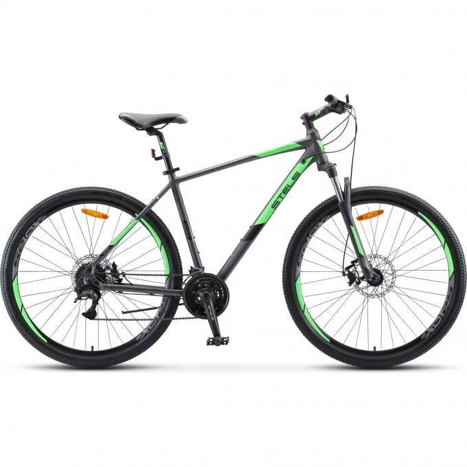 Велосипед STELS Navigator 920 MD V010 антрацитовый/зелёный 29" (LU094357), рама 16,5", 2023 2007000212295 Велосипед STELS Navigator 920 MD V010 антрацитовый/зелёный 29" (LU094357), рама 16,5", 2023 2007000212295